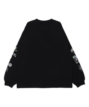 別注VISIONグラフィックスリーブプリントT（LS）