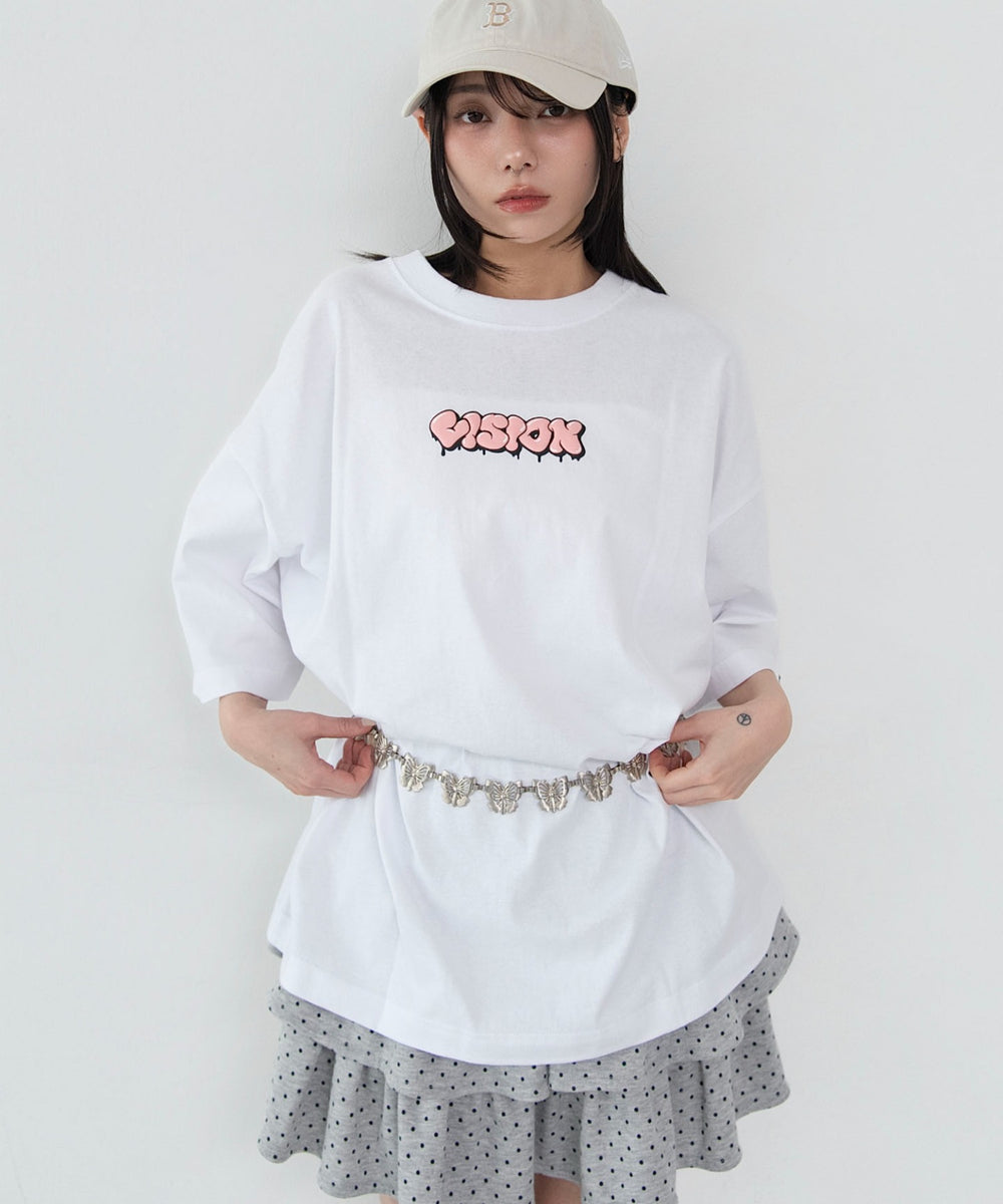 ホワイト　モデル：159cm L着用