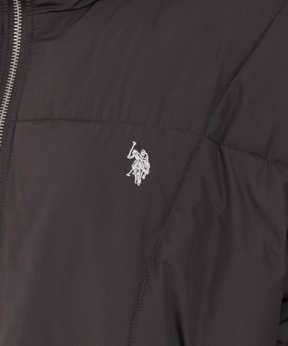 別注U.S.POLO ASSN.ハイネックパファーブルゾン