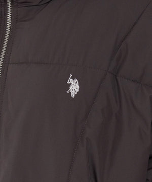 別注U.S.POLO ASSN.ハイネックパファーブルゾン