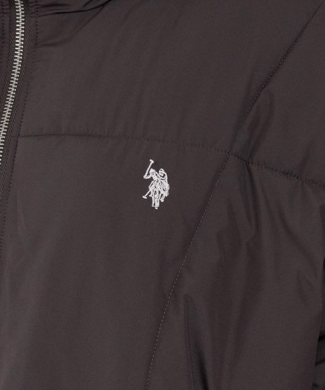 別注U.S.POLO ASSN.ハイネックパファーブルゾン