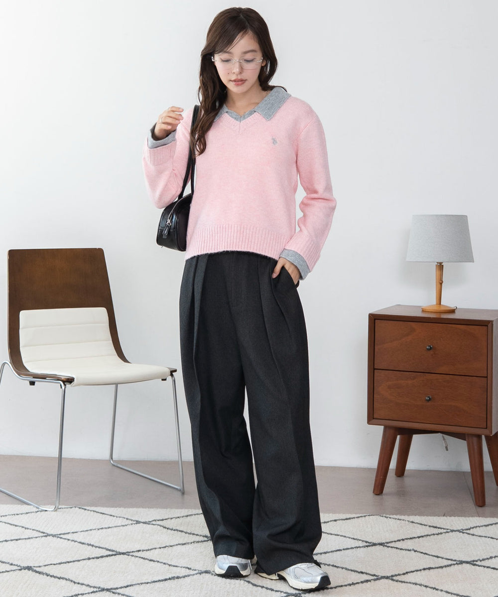 Lピンク　モデル：165cm F着用