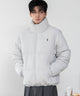 別注U．S．POLO　ASSN．パファーブルゾン/Lグレー　モデル：180cm L着用