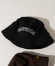 NAUTICA　COLLEGE　LOGO　BUCKET　HAT/ブラック