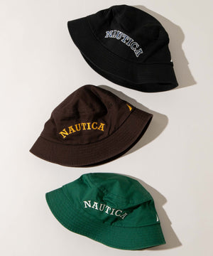 NAUTICA　COLLEGE　LOGO　BUCKET　HAT