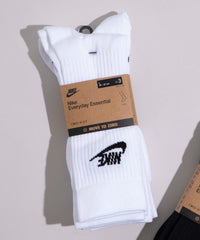 NIKE　NSW　エブリデイエッセンシャルクルーソックス(25-27cm)