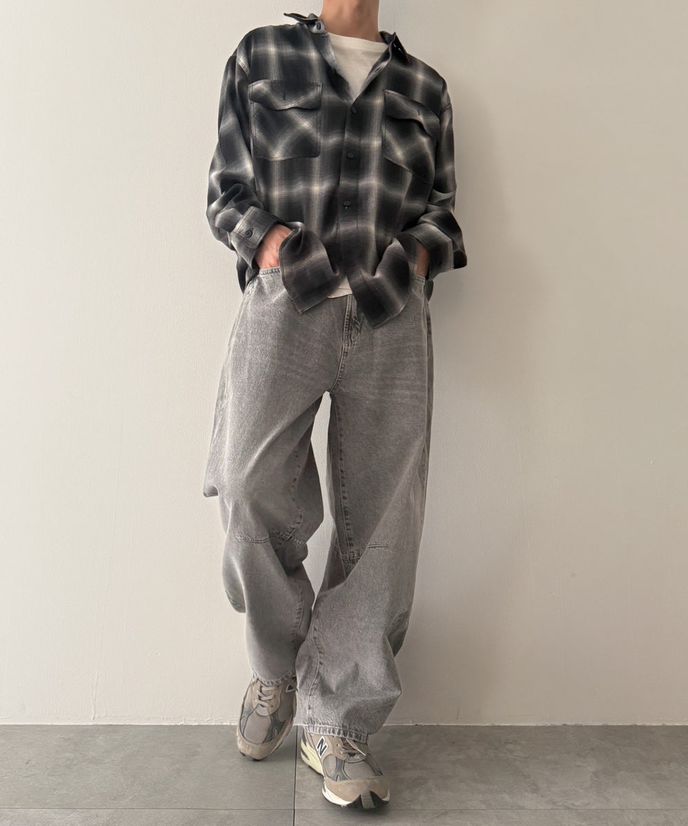 グレー モデル：175cm L着用