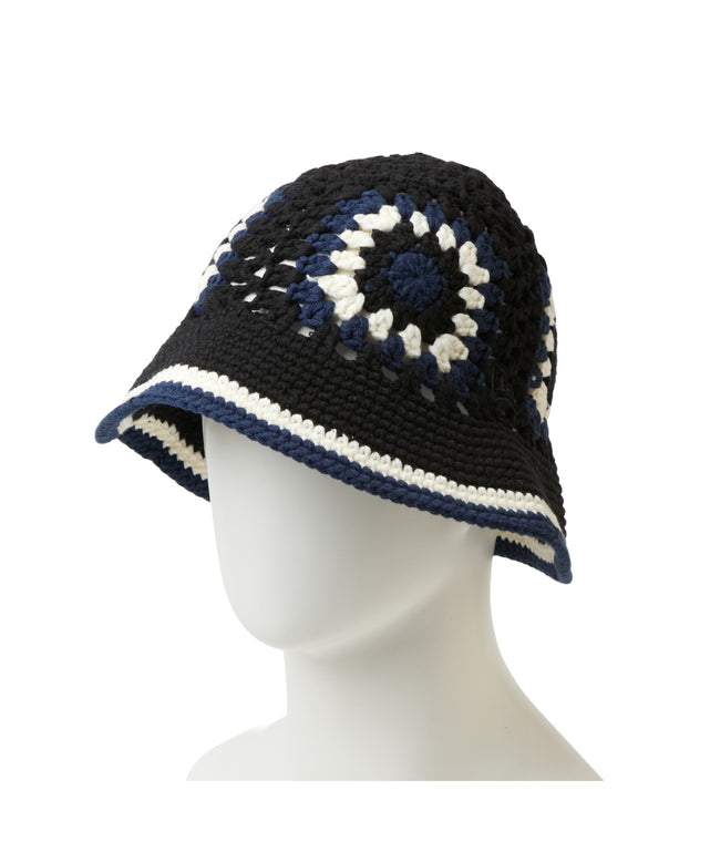 NEWERA CROCHET KNIT EXP/ブラック
