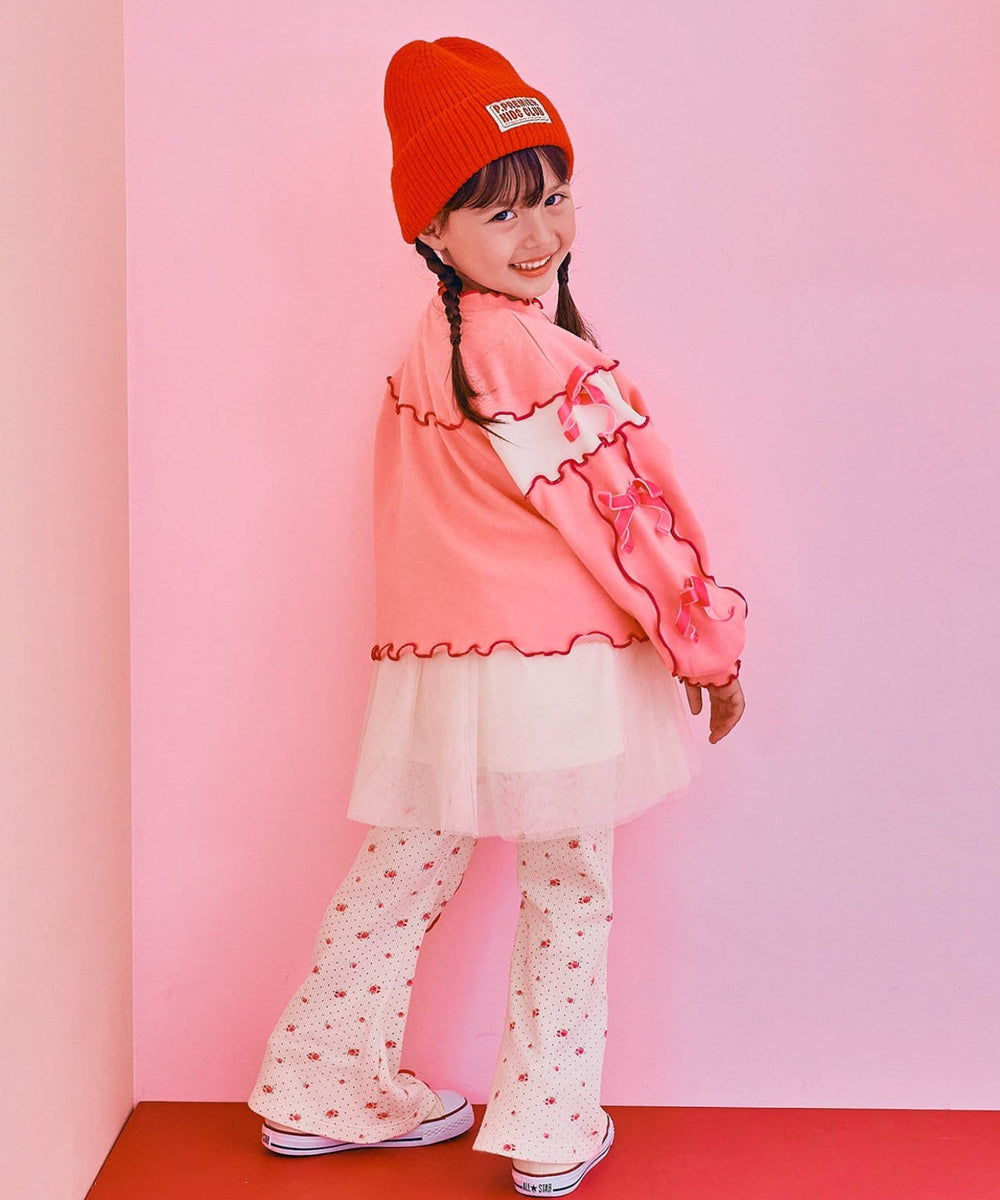 ピンク モデル:103.5cm 110サイズ着用