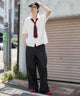 ホワイト モデル：181cm L着用