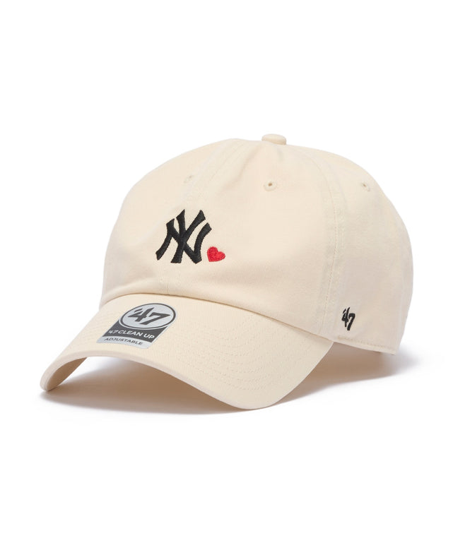＇47　CLEAN　UP　MLB　MINI　HEART/ナチュラル