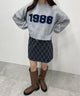 グレー モデル：157㎝ F着用