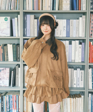 ブラウン モデル：162㎝ F着用