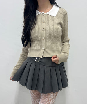 ベージュ モデル：158㎝ F着用