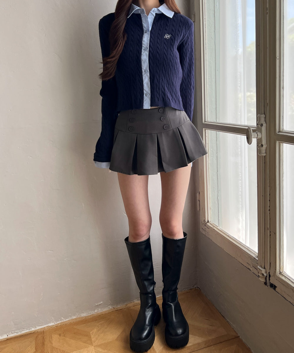 ネイビー モデル：160㎝ F着用