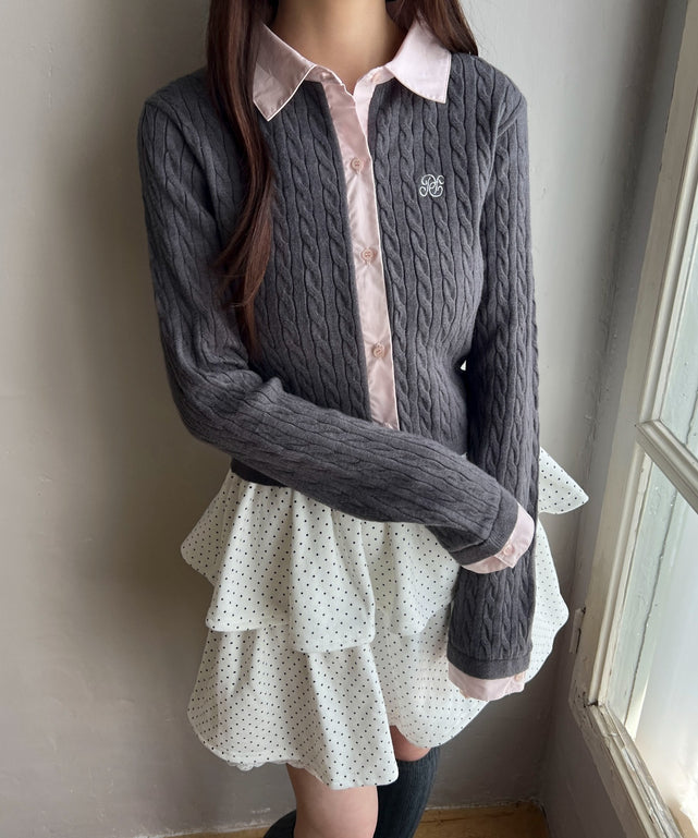 グレー モデル：160㎝ F着用