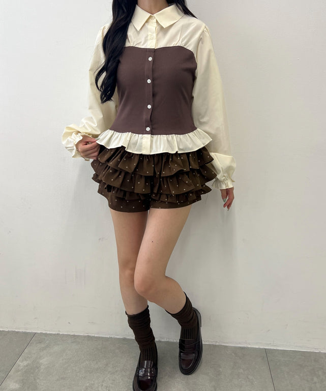 ブラウン モデル：158㎝ F着用