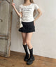 ホワイト モデル：160㎝ F着用