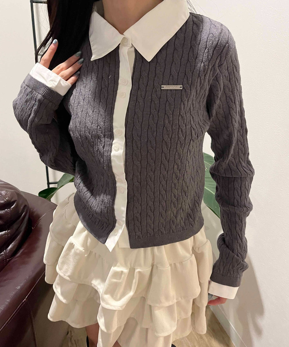 グレー モデル：157㎝ F着用