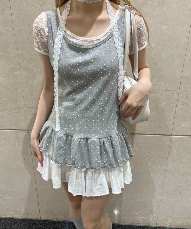 グレー モデル：160㎝ F着用