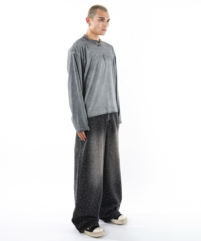 デニムブラックソノタ モデル：180cm L着用