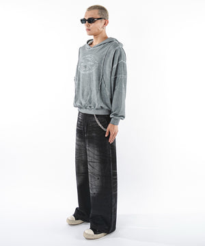 デニムブラックソノタ モデル：180cm L着用