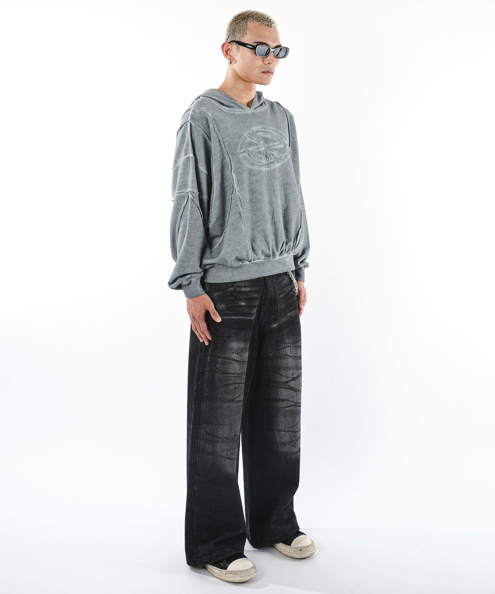 デニムブラックソノタ モデル：180cm L着用