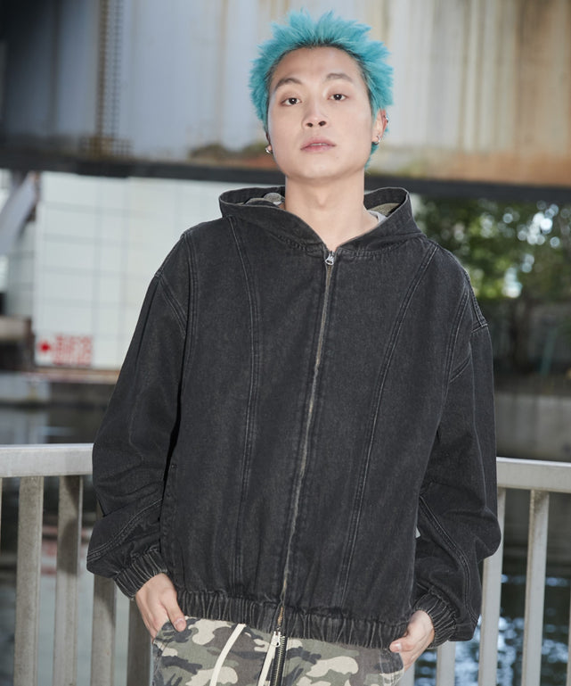 デニムブラックソノタ モデル：178cm F着用