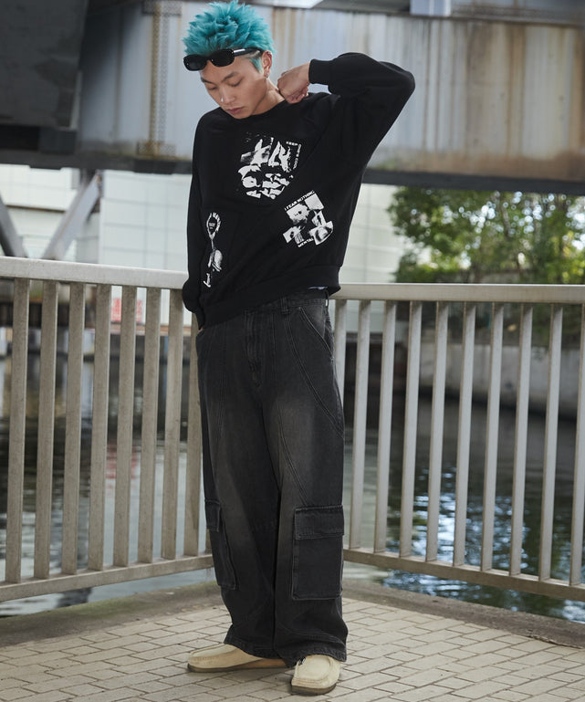 ブラック モデル：178cm L着用