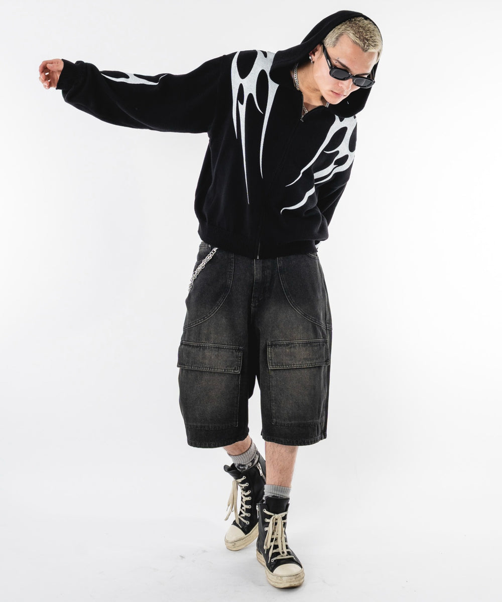 ブラック モデル：180cm L着用