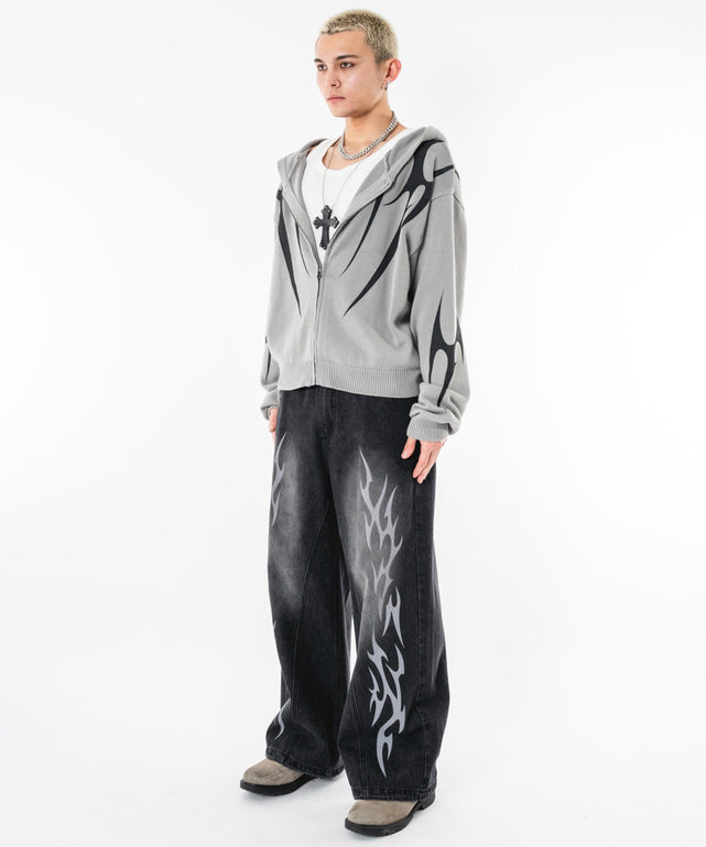 グレー モデル：180cm L着用