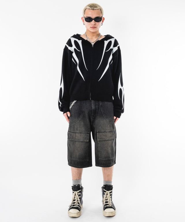 ブラック モデル：180cm L着用