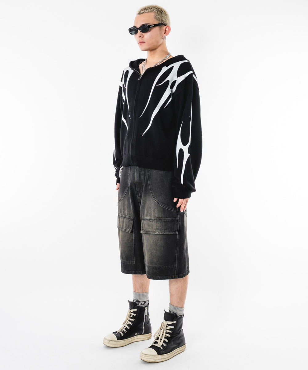ブラック モデル：180cm L着用
