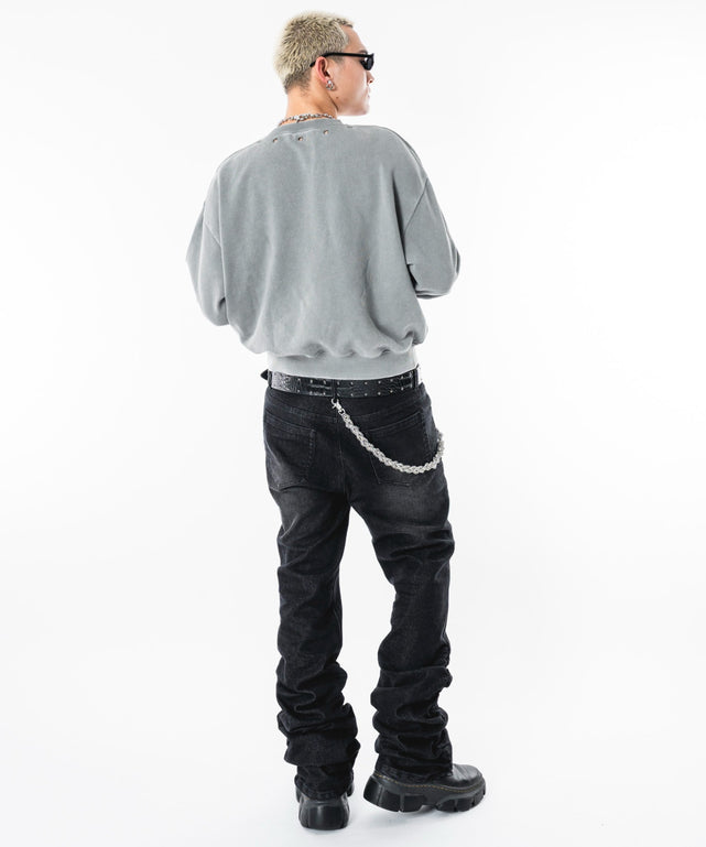 デニムブラックソノタ モデル：180cm L着用