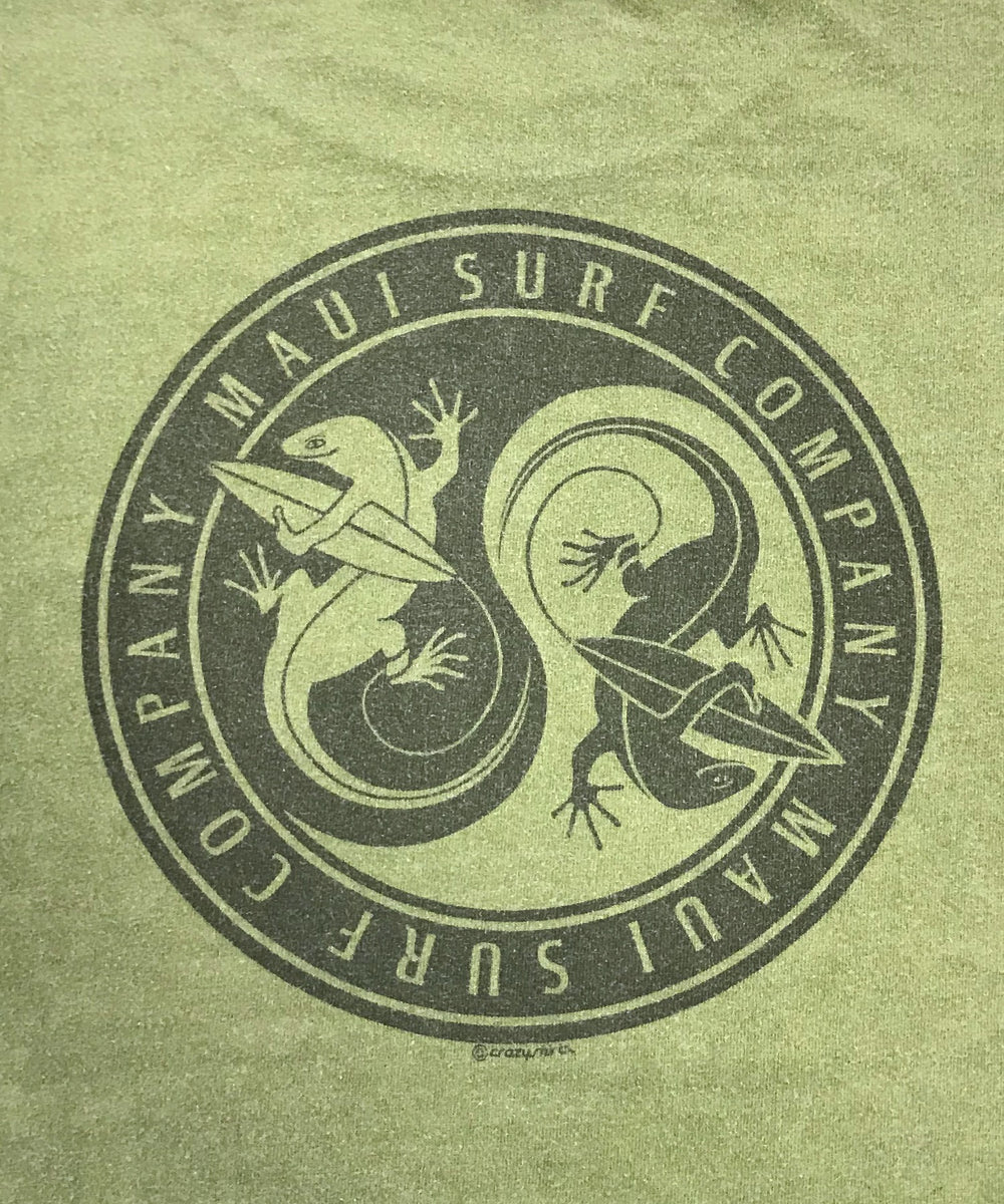 MAUI SURF COMPANY 90STシャツ HEMP DYED crazy shirts