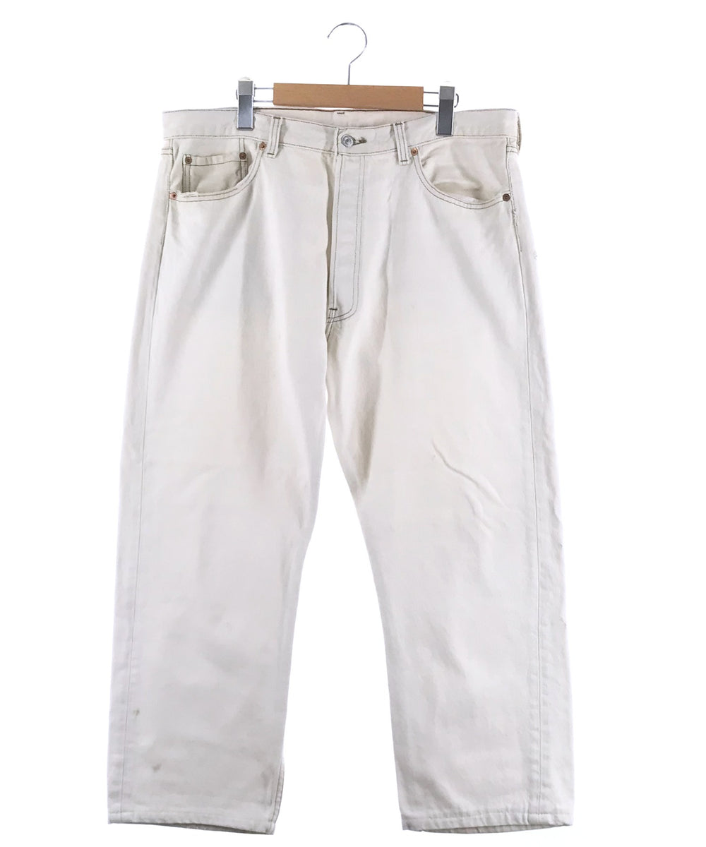 Levi's 501 ホワイトデニム W38 x L32