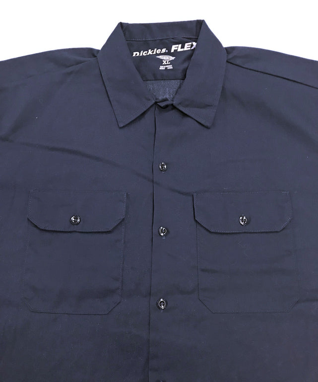 Dickies FLEX 半袖 ワークシャツ