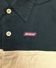Dickies 半袖 ワークシャツ ツートン バイカラー