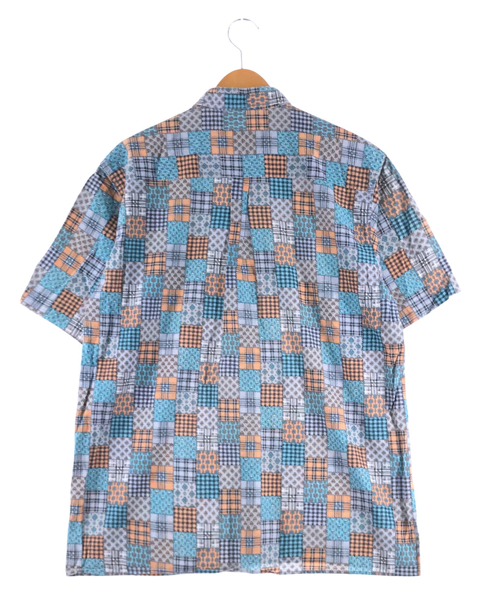 A LA FOLIE 半袖柄シャツ クレイジーパターン