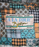 A LA FOLIE 半袖柄シャツ クレイジーパターン