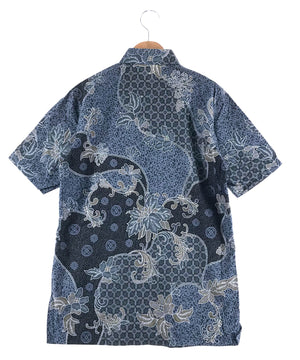 Batik Keris 半袖柄シャツ