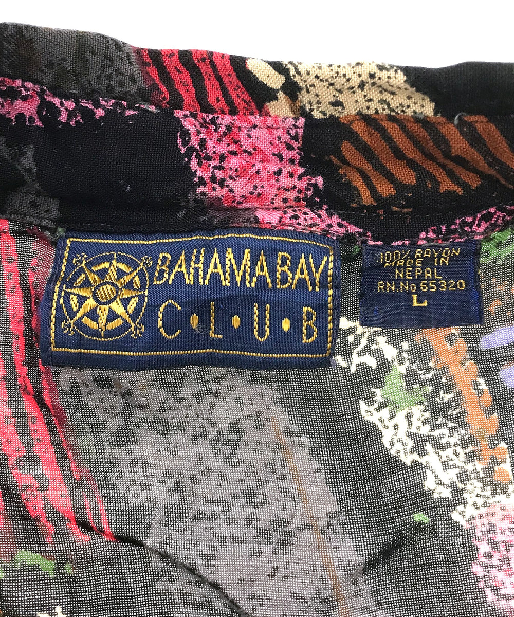BAHAMA BAY CLUB 半袖柄シャツ