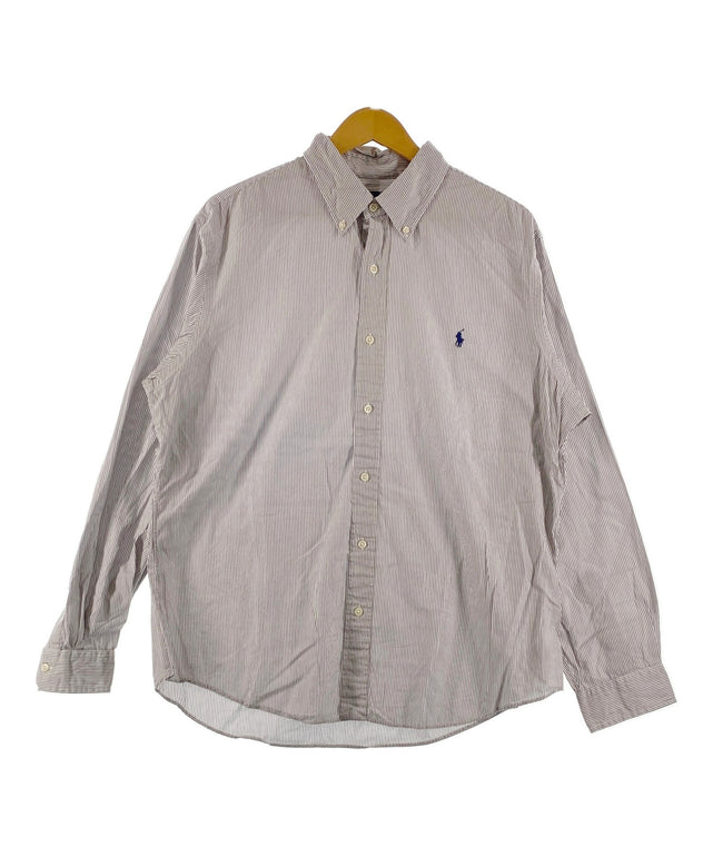 Ralph Laurenストライプブランドシャツ/Ralph Laurenストライプブランドシャツ