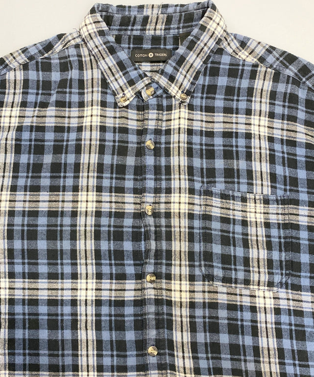 COTTON TRADERS ネルシャツ