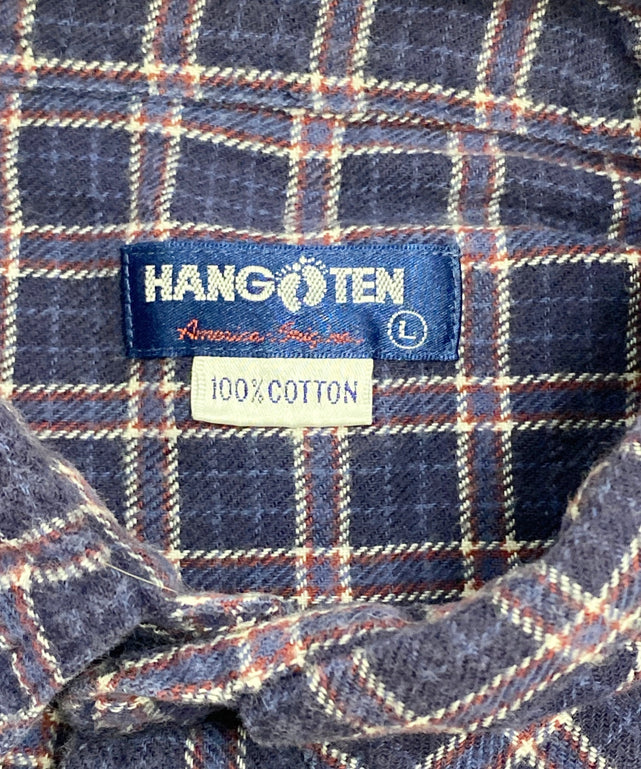 HANG TEN ネルシャツ