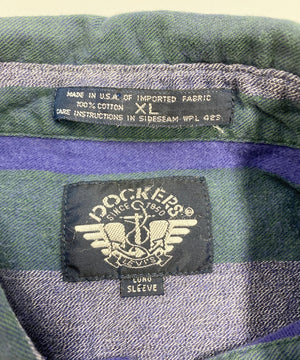 DOCKERS ネルシャツ