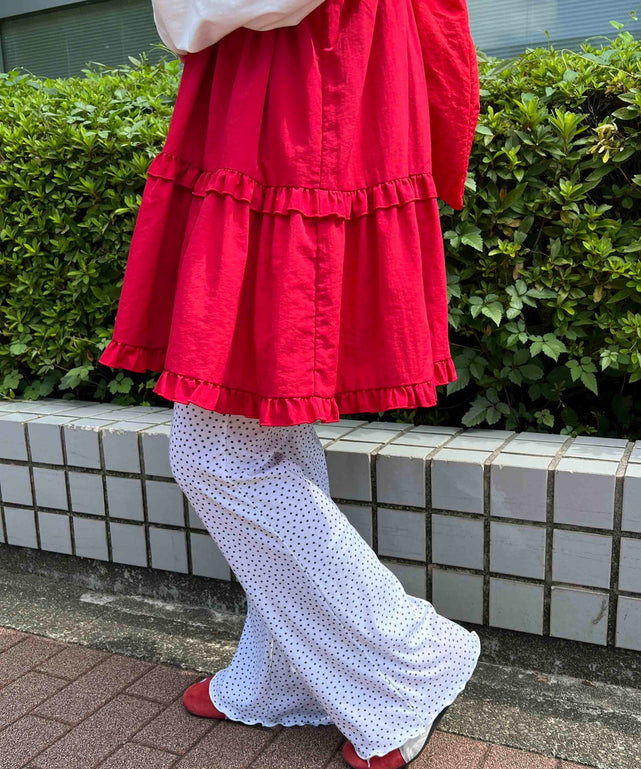 ホワイト モデル：155㎝ F着用