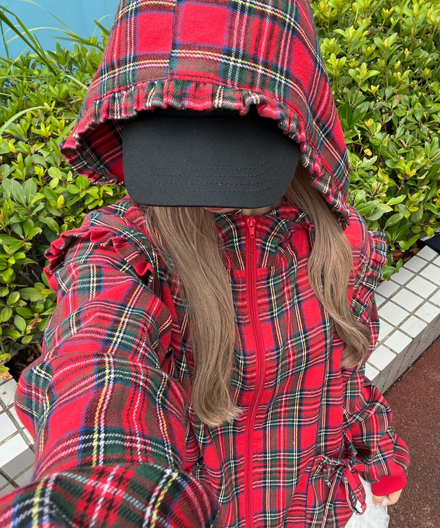 レッド モデル：160㎝ F着用
