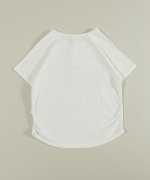 アソートボタンパッチワークロゴTシャツ