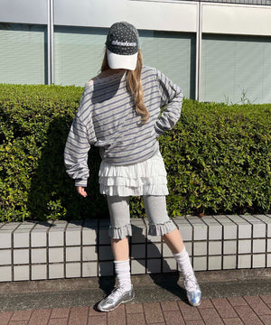 ホワイト モデル：160㎝ F着用